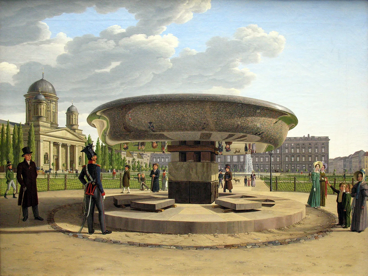 Johann Erdmann Hummel: Die Granitschale im Berliner Lustgarten