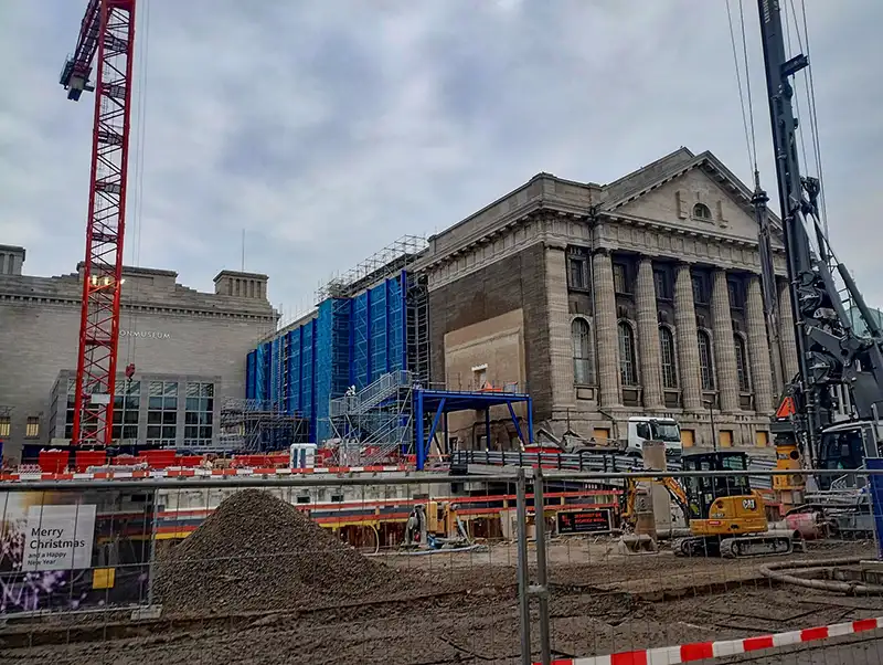 Baustelle Pergamonmuseum