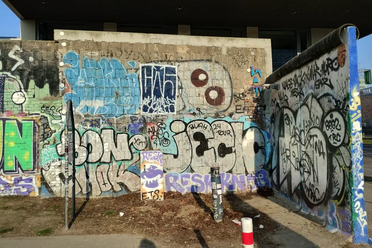 Part of the East Side Gallery