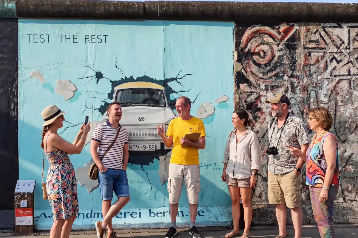 Part of the East Side Gallery