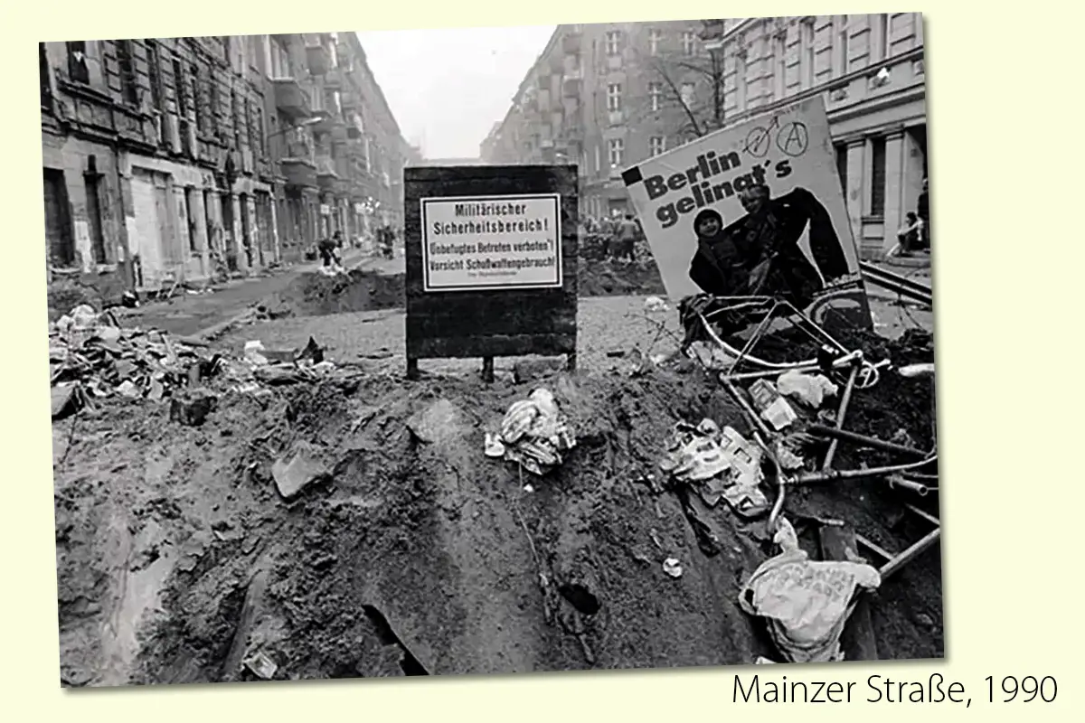 Mainzer Straße, 1990