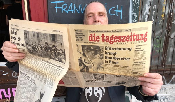 Stadtführung Mainzer Straße Berlin und Rigaer Straße: Hausbesetzungen & Gentrifizierung mit Zeitzeuge Andreas Winter
