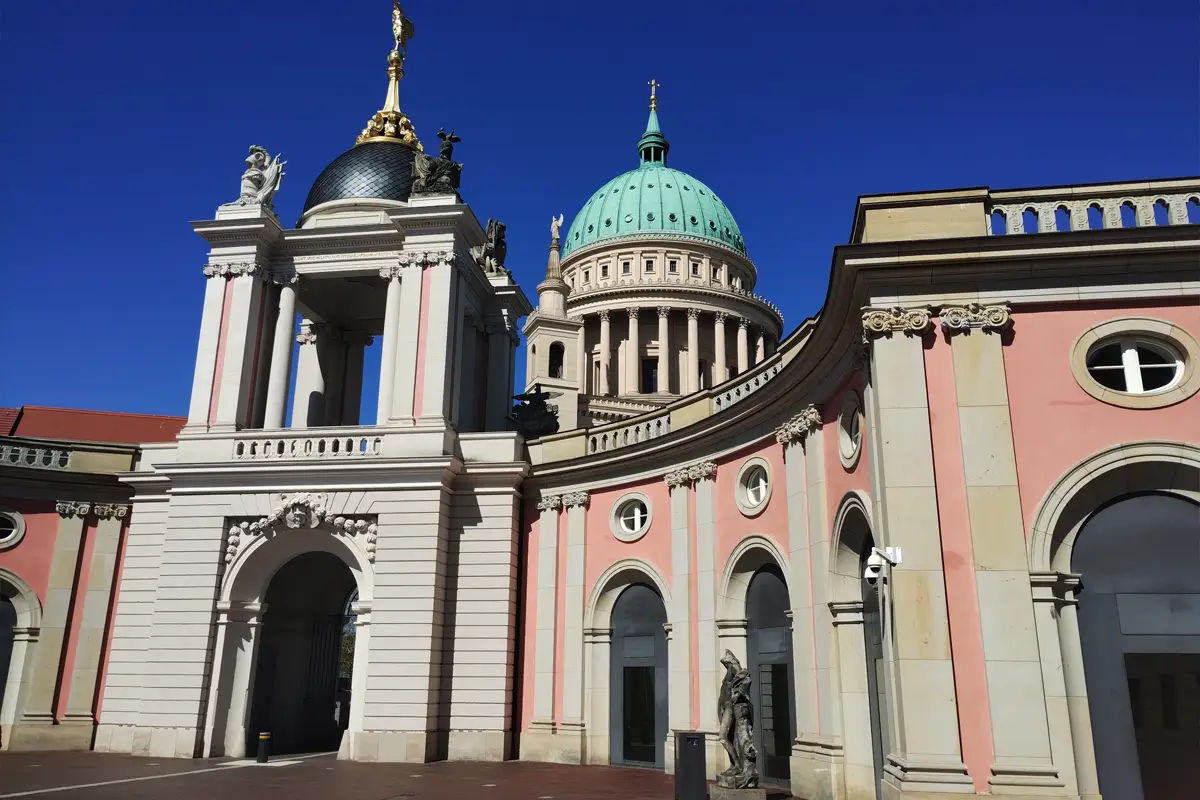 Hof des Stadtschloss Potsdam